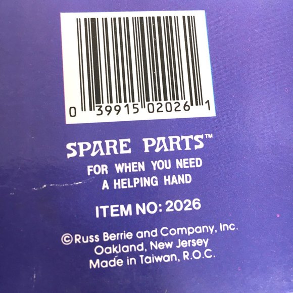 Realistic Hand Spare Parts Prop Russ Berrie Vintage 80’s - Picture 12 of 12
